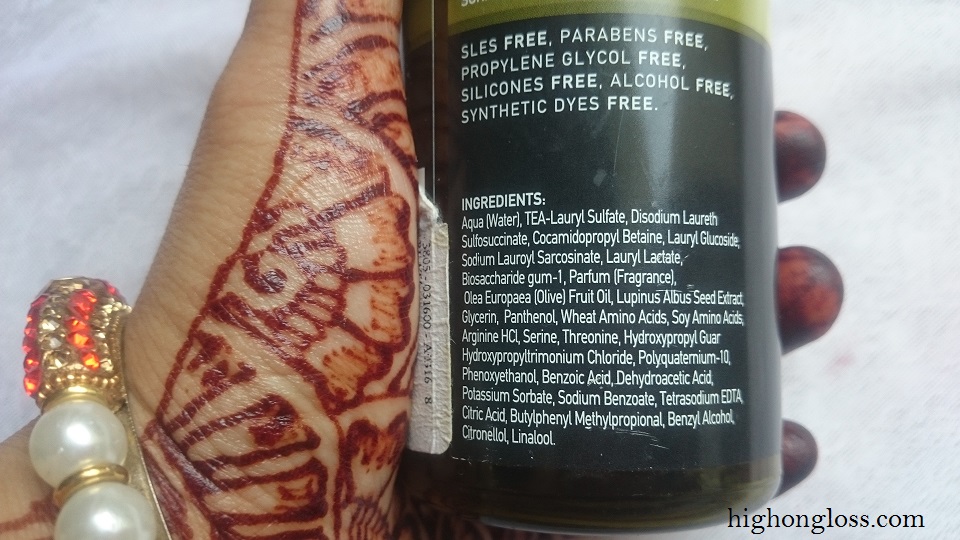 farcom-mea-natura-olive-shampoo-ingredients