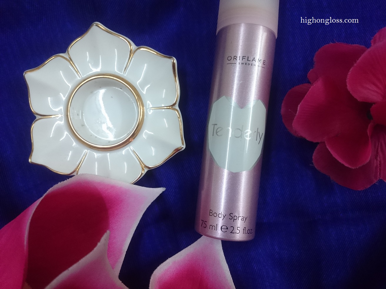 Oriflame Tenderly Body Spray : Review - High On Gloss