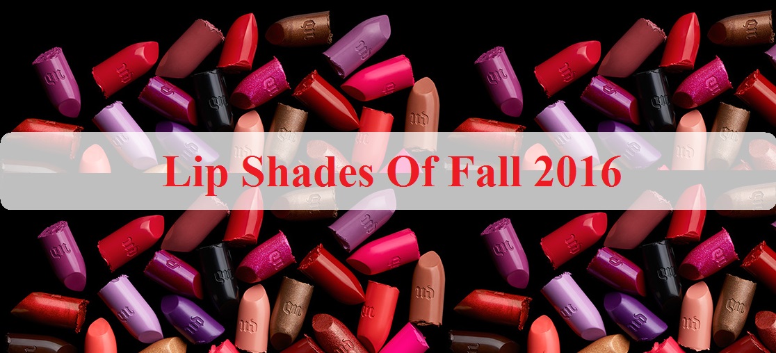 lip shades of fall 2016