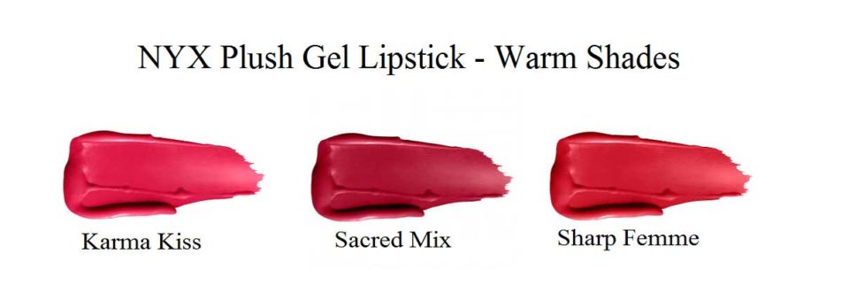 NYX Plush Lip Color Warm Toned Shades