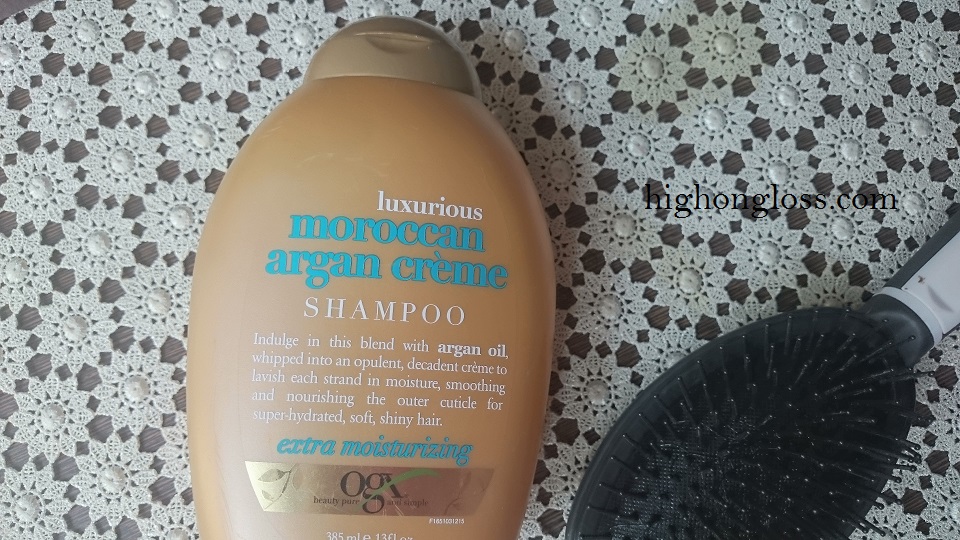 Organix Moroccan Argan Oil Cream Shampoo