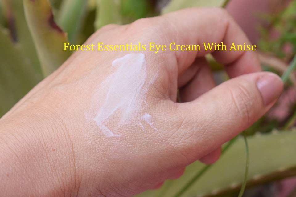 Forest Essentials Eye Cream With Anise SWatch