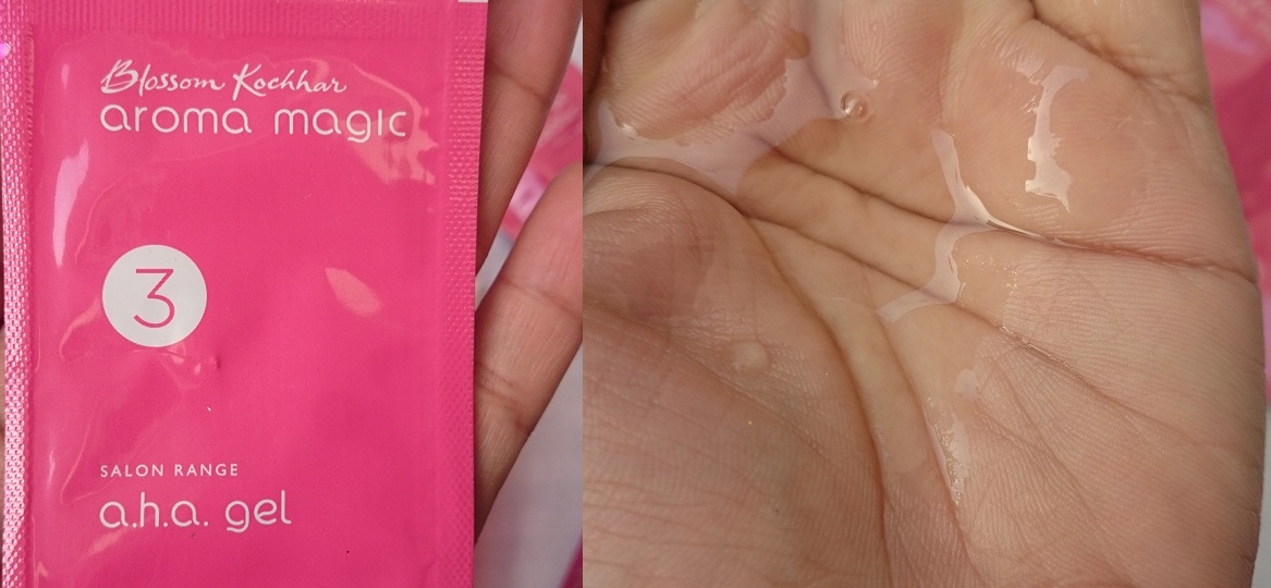 Aroma Magic 7 Step Skin Glow Facial Kit aha gel