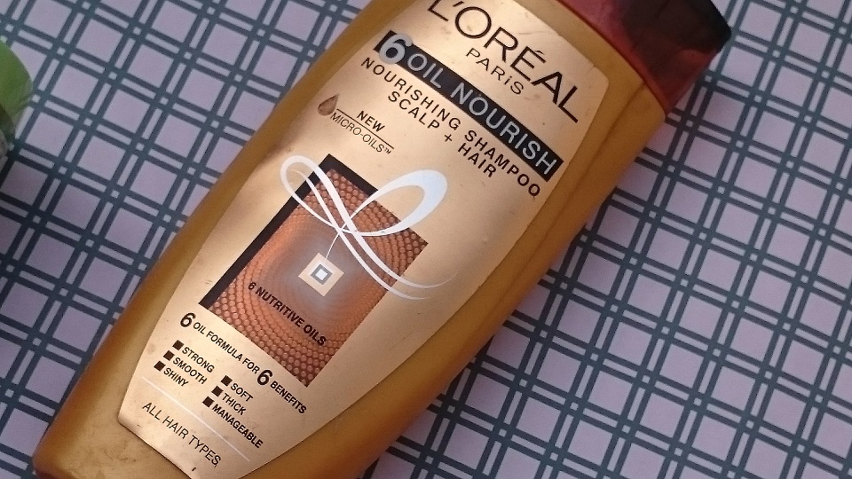 L'Oreal paris 6 oils nourish nourishing shampoo
