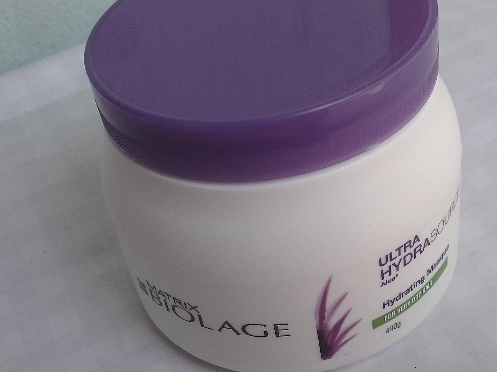 Matrix Biolage Ultra Hydrasource Hydrating Masque For Very Dry Hair :  Review - High On Gloss