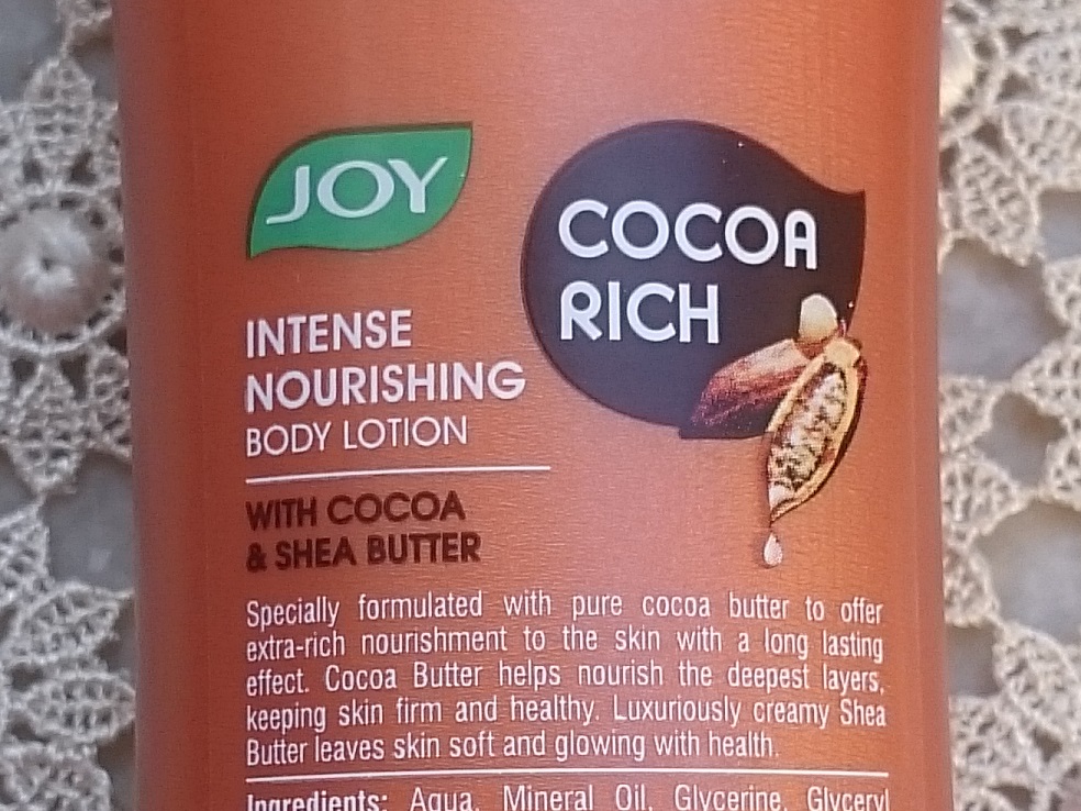 joy cocoa rich body intense nourishing body lotion 3-3