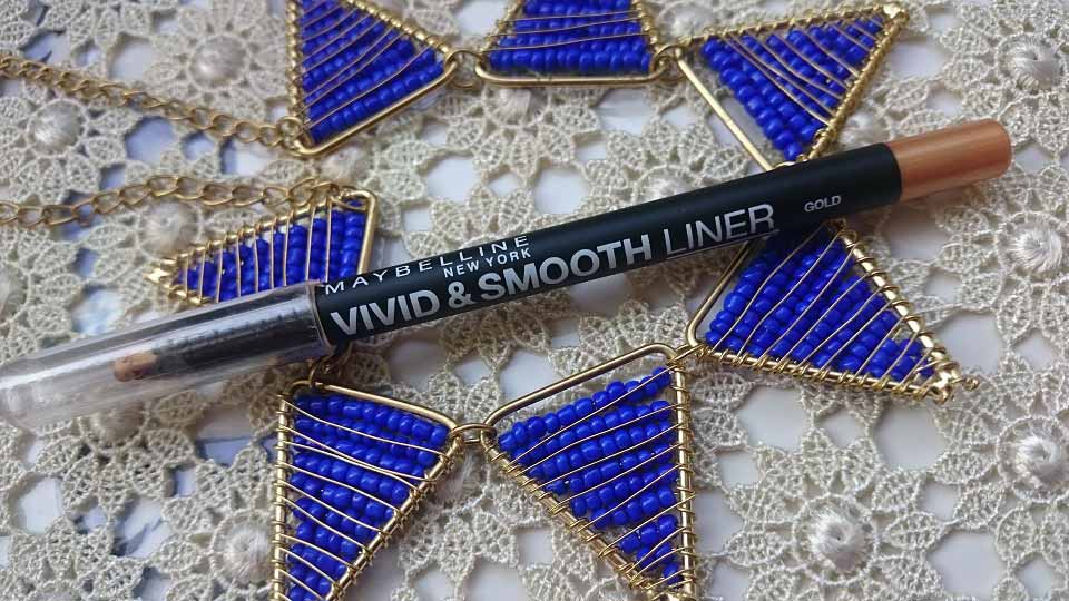 Maybelline Vivid And Smooth Liner Gold Packaging