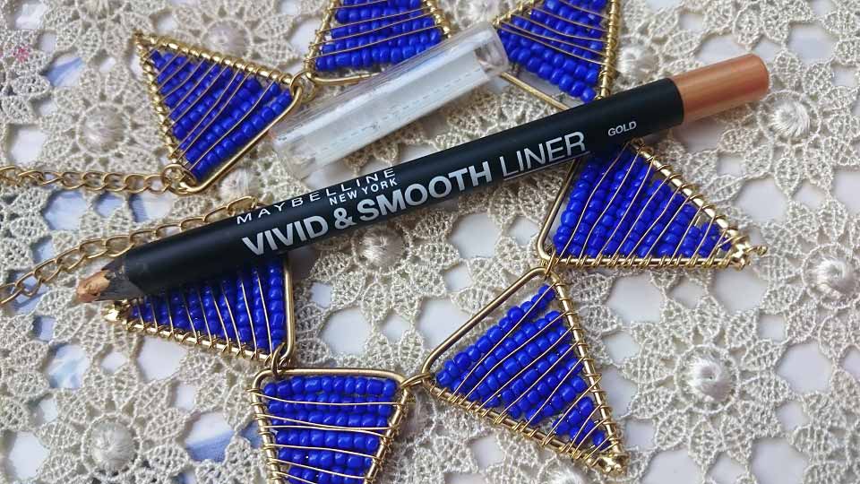 Maybelline Vivid And Smooth Liner Gold