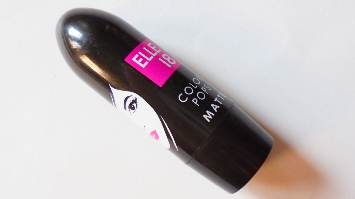 Elle 18 Color Pops Matte Lipstick in Mauve Date 2