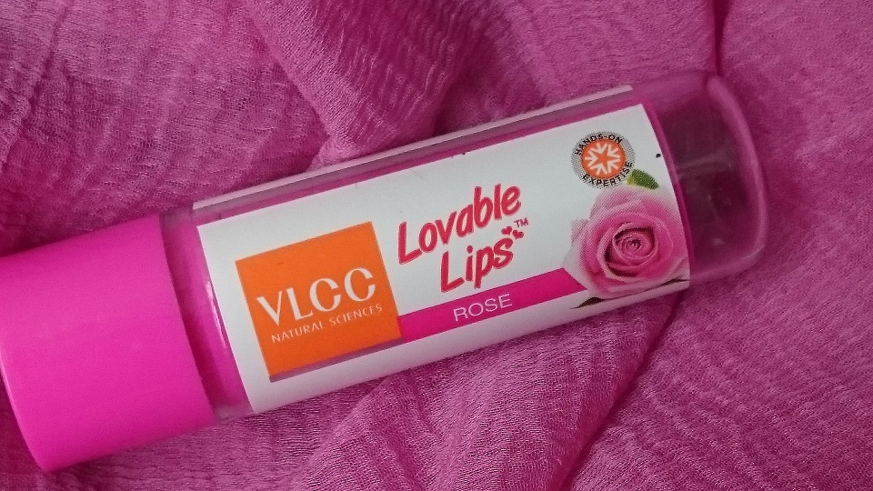 VLCC lovable lips lip balm in Rose 5