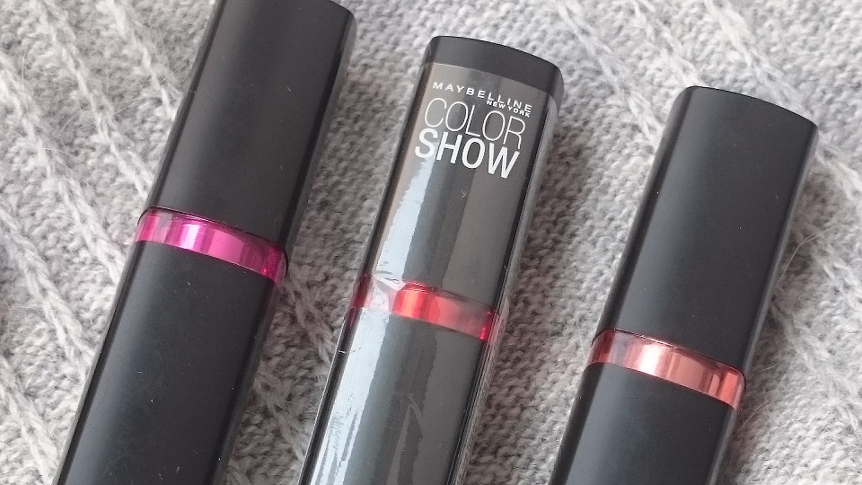 maybelline color show lipsticks