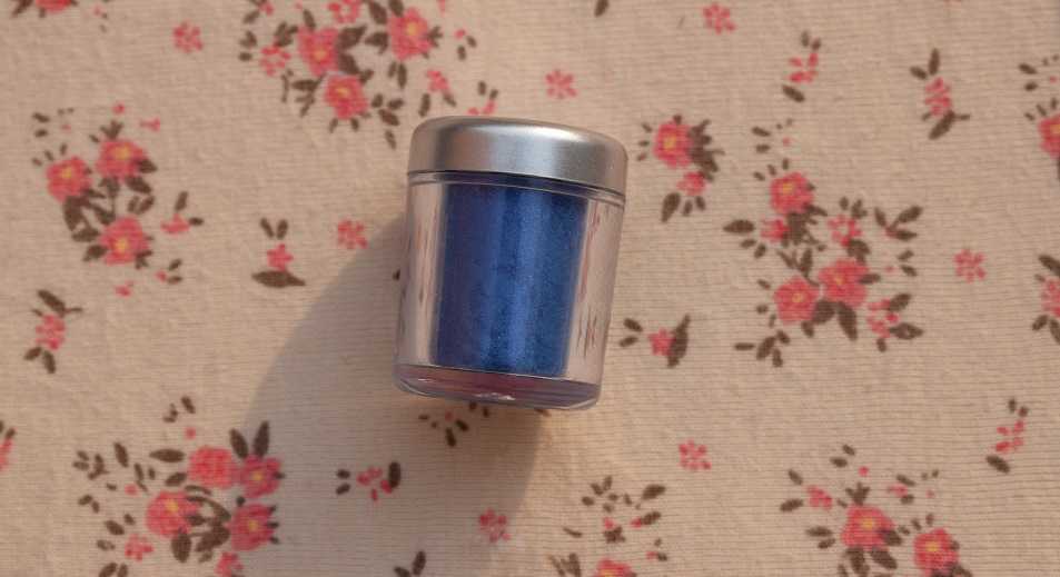 miss clair sparkle dust in blue