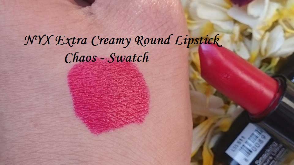 NYX Extra Creamy Round Lipstick Swatches 
