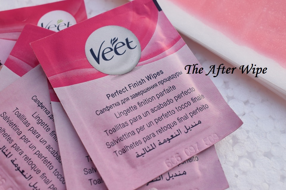 veet full body waxing kit - after wipes