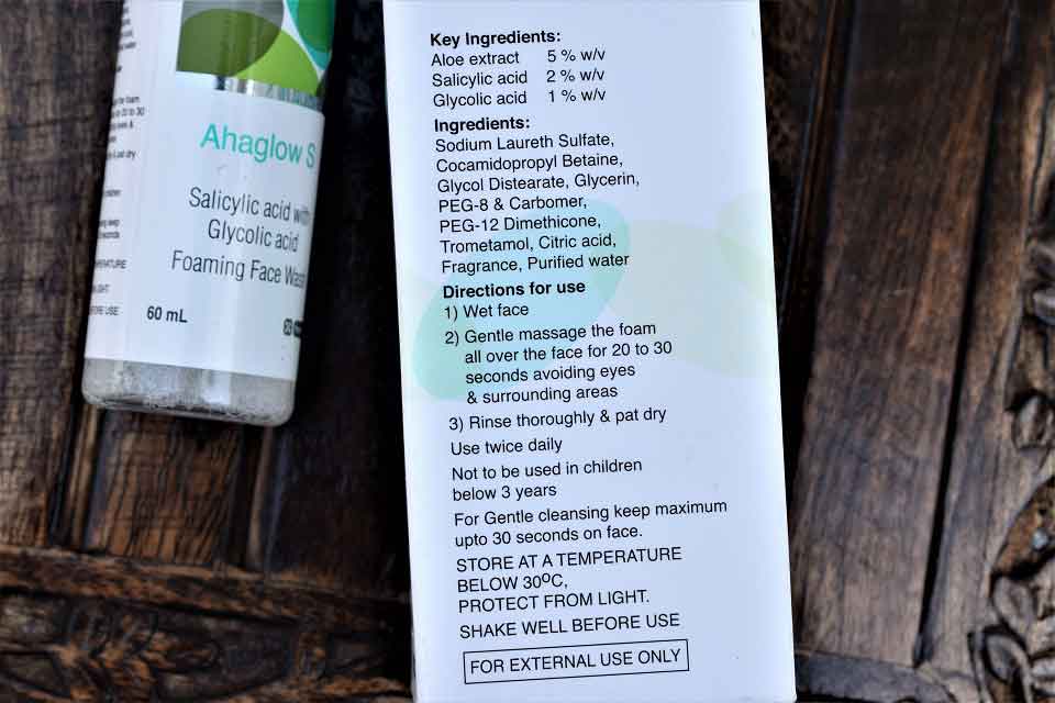 About Ahaglow S Face Wash