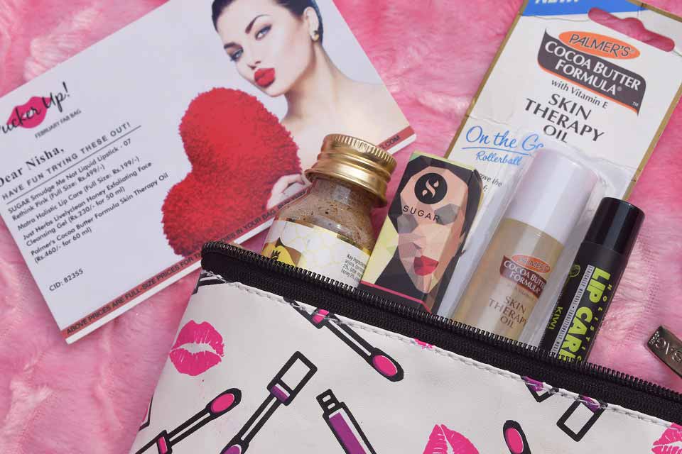 Fab Bag February 2017 The Pucker Up