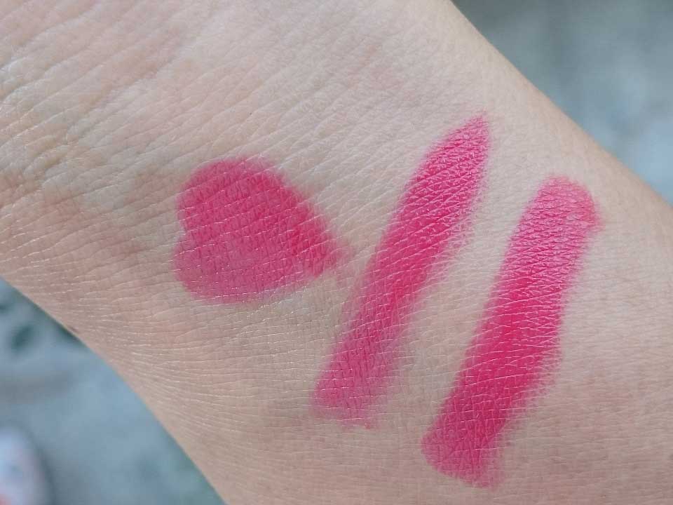 Maybelline Colorshow Intense Lipcolor Cherry Crush 207 Swatch