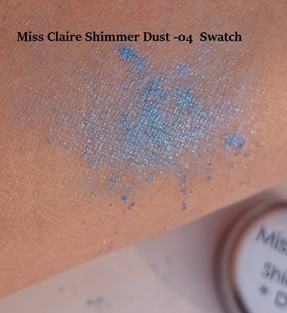 miss claire shimmer dust 4 - swatch