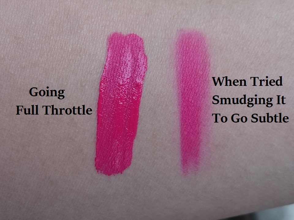 sugar smudge me not liquid lipstick rethink pink 07 swatches