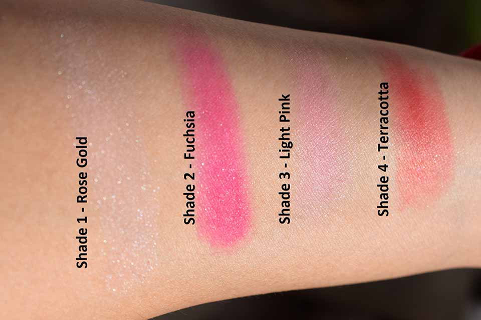 Shade Swatches