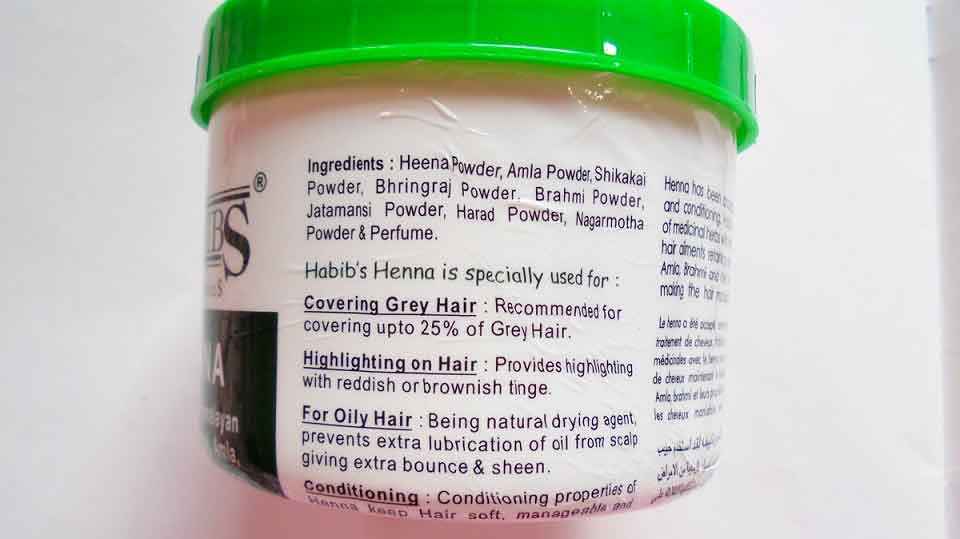 Buy Habibs Henna Mehndi Powder Online - 10% Off! | Healthmug.com