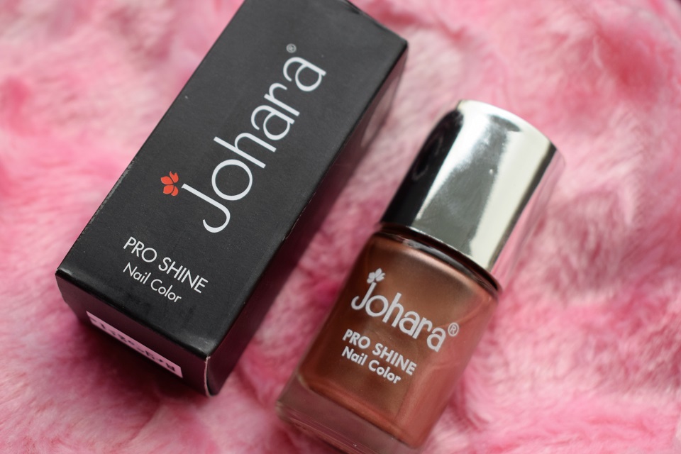 Johara Pro Shine Nail Color Toffee Brown (4)