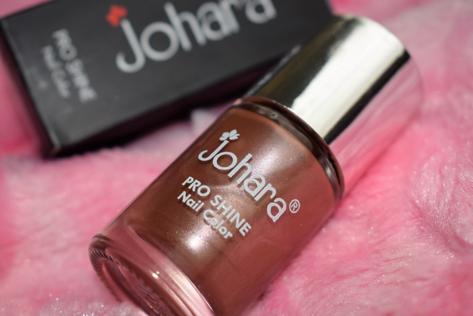 Johara Pro Shine Nail Color Toffee Brown (5)