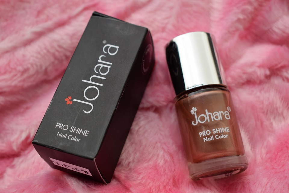 Johara Pro Shine Nail Color Toffee Brown