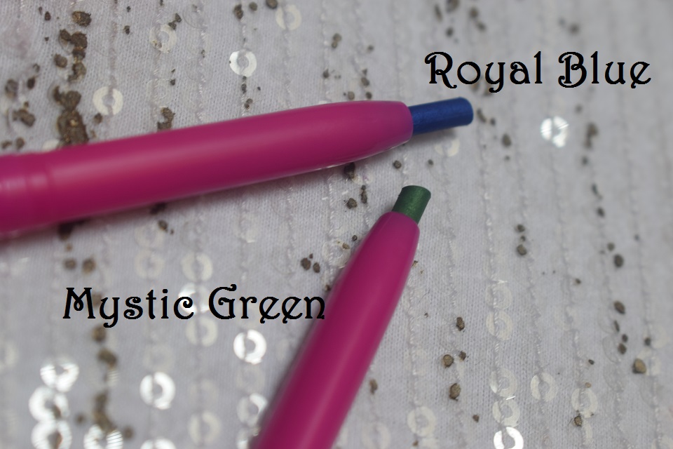 Lotus Herbals Make-Up Colorkick Kajal - Mystic Green, Royal Blue (4)