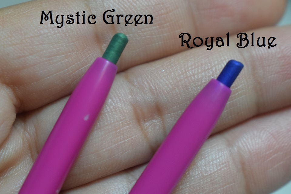 Lotus Herbals Make-Up Colorkick Kajal - Mystic Green, Royal Blue (5)