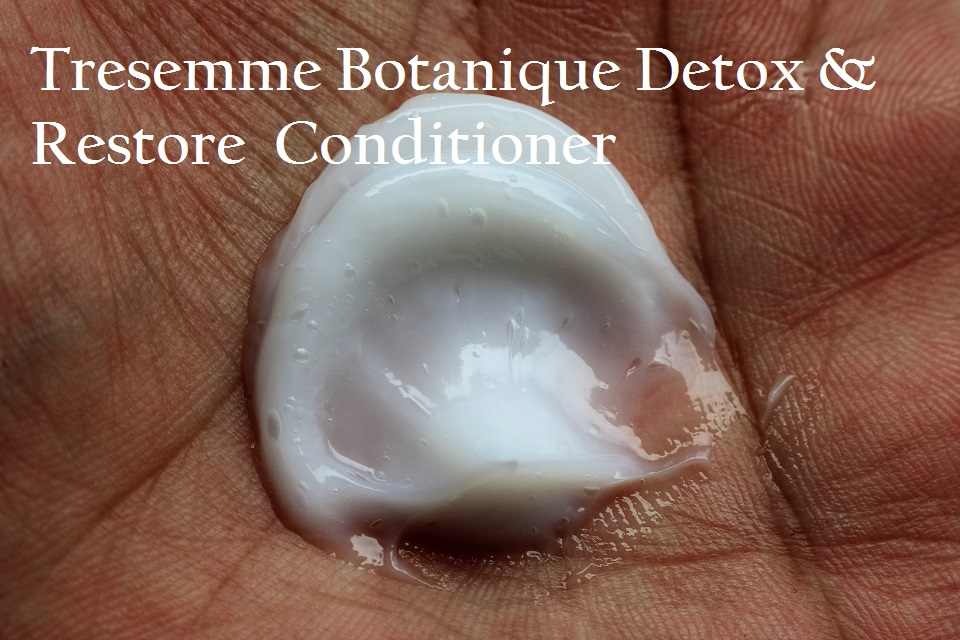 Tresemme Botanique Detox & Restore Conditioner Swatch