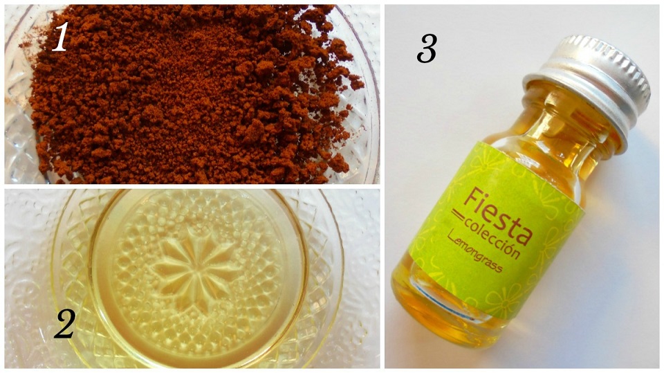Coffee-Lemongrass Pre-Hair Removal Scrub for Ingrown Hair - Ingredients