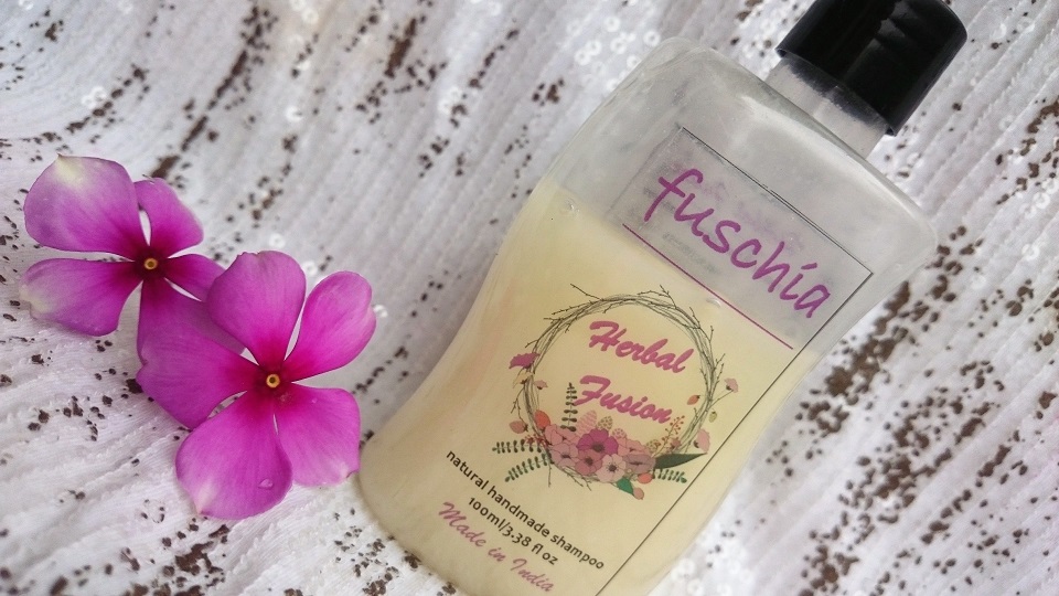 Fuschia Herbal Fusion Handmade Shampoo  (2)