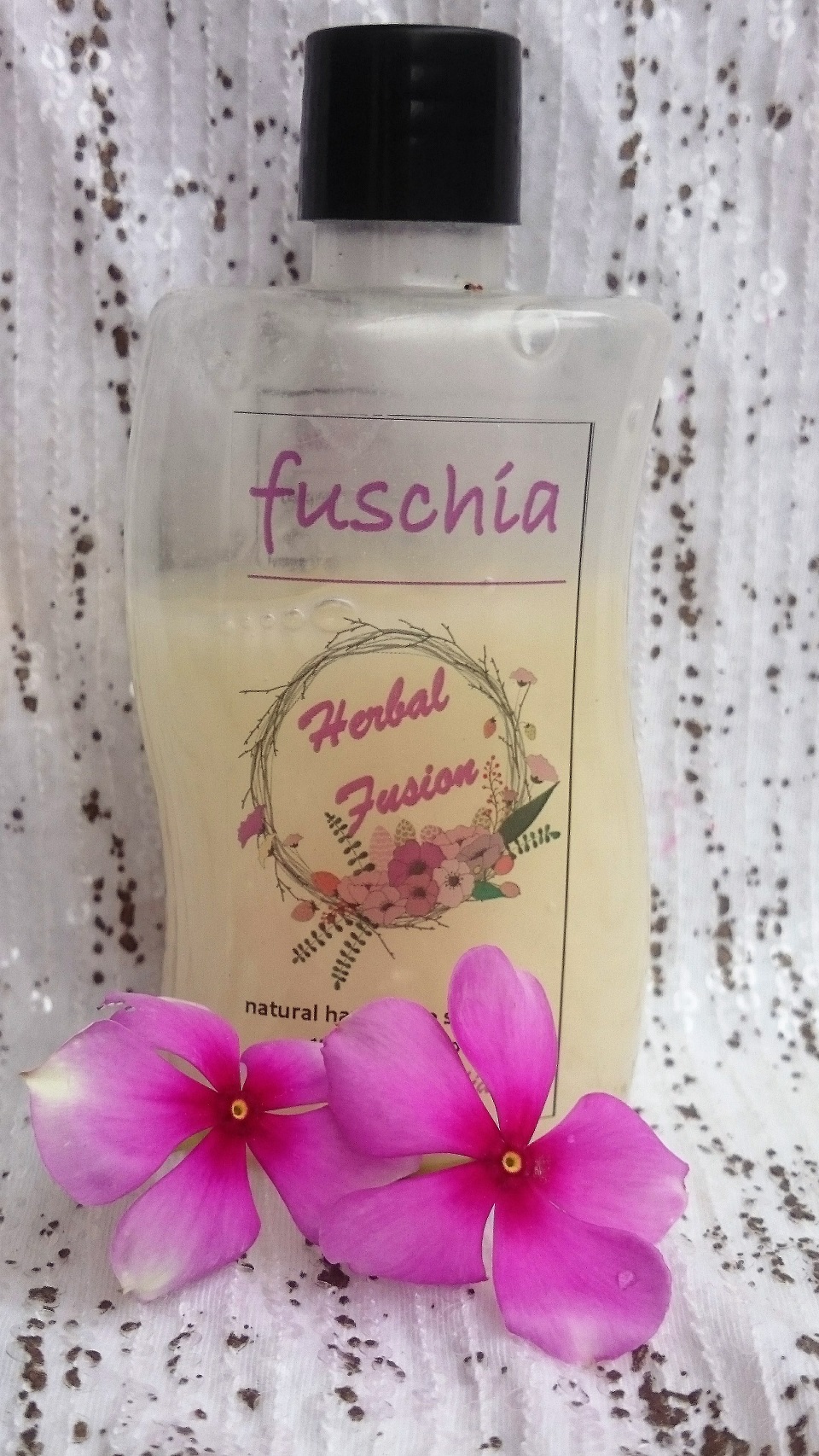 Fuschia Herbal Fusion Handmade Shampoo  (3)