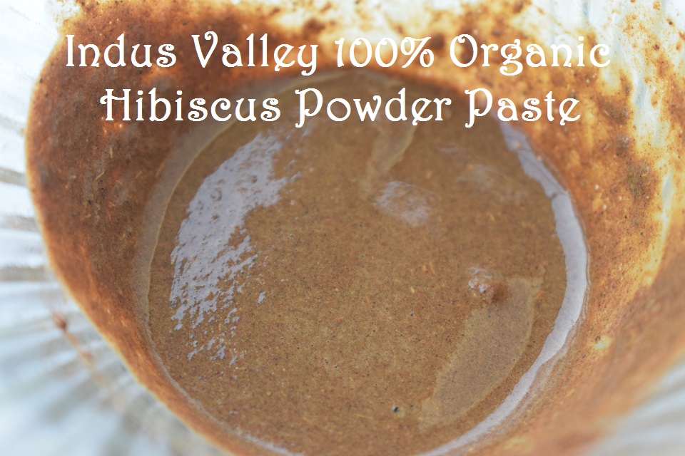 Indus Valley 100% Organic Hibiscus Powder - Mixed with Water