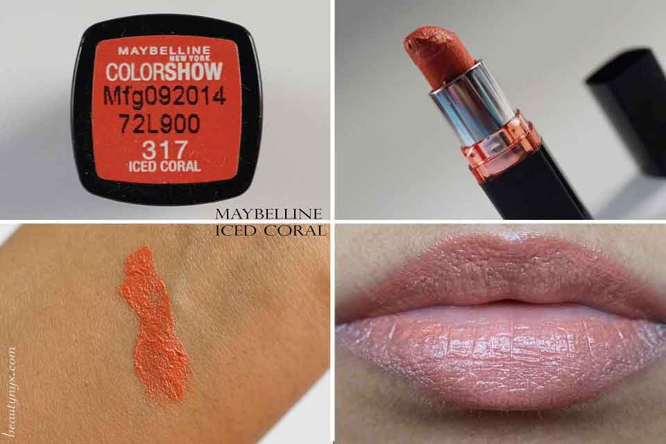 Maybelline Iced Coral Lipstick
