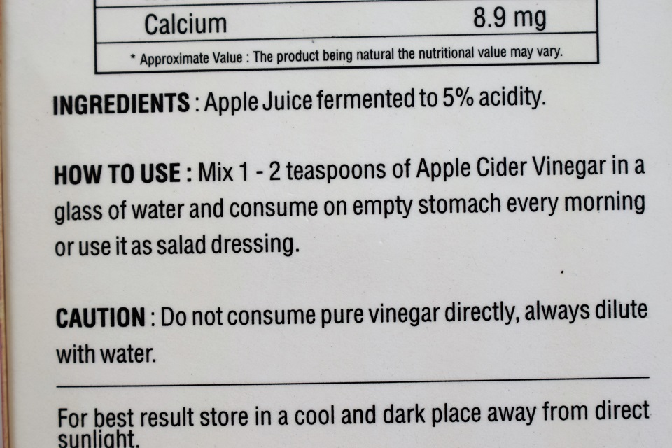 Zenith Nutrition Apple Cidar Vinegar (3)