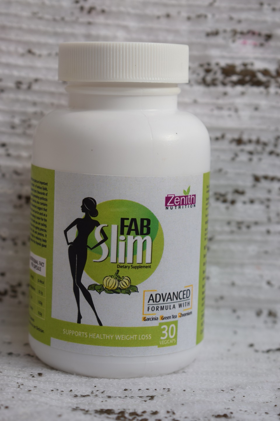 Zenith Nutrition Fab Slim Veg Capsules (3)