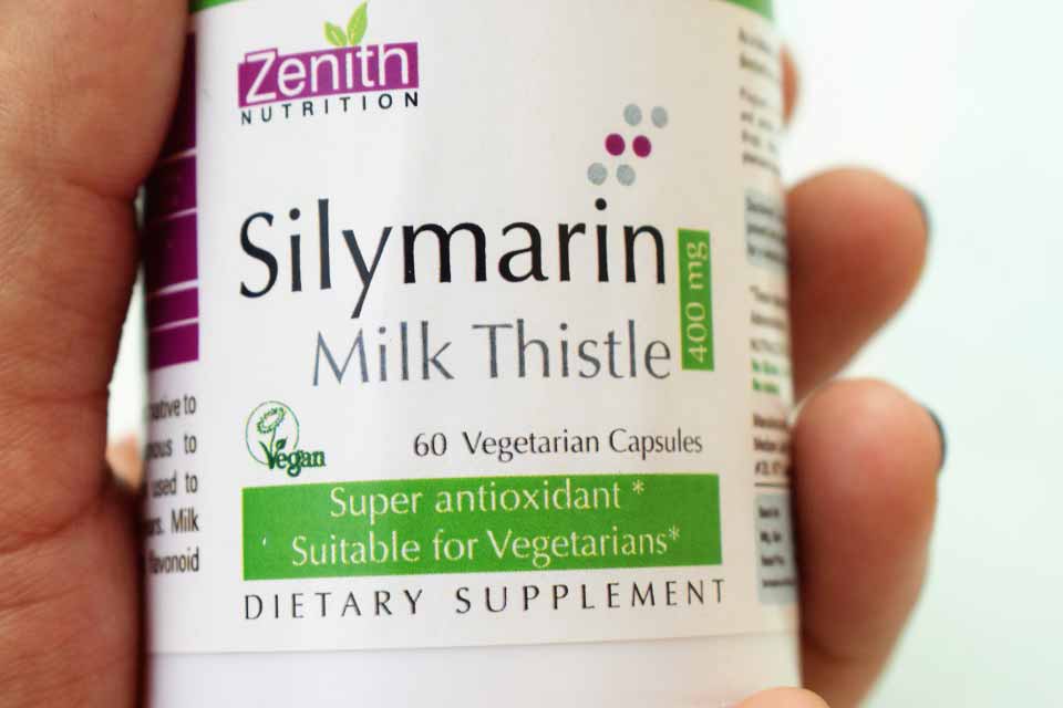 Zenith Nutrition Silymarin Milk Thistle Vegetarian Capsules