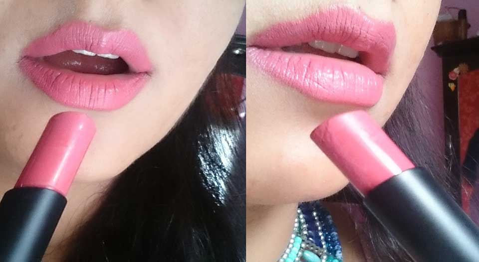Mana Kadar Lip Locked Lipstick Serenity Swatch