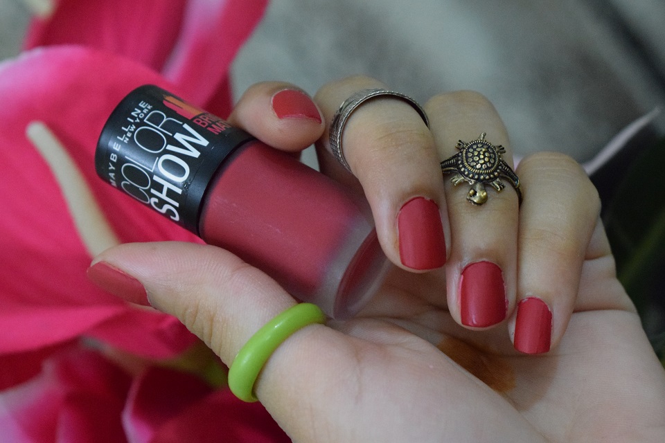 Maybelline Color Show Nail Lacquer in Fierce N Tangy « Fairytales and Coffee
