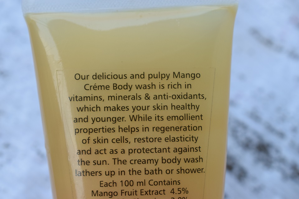The Nature's Co Mango Creme Body Wash (3)