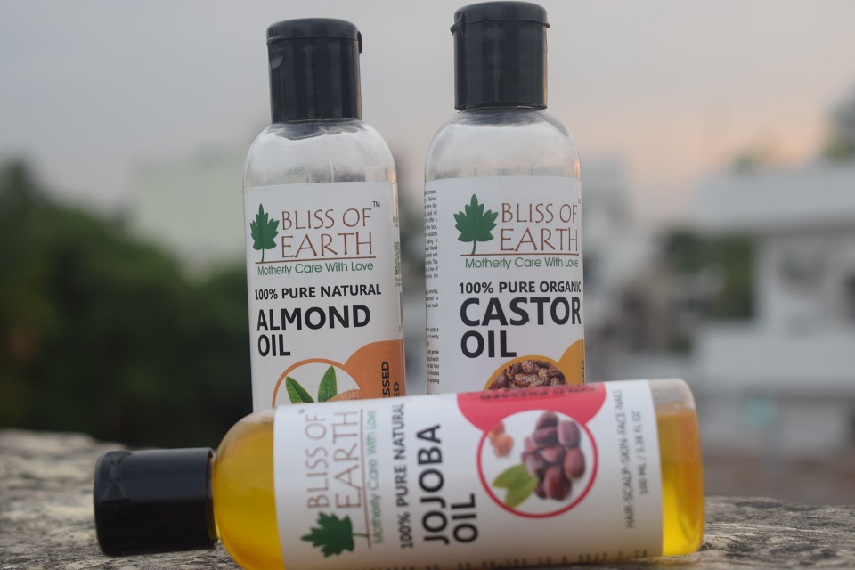 Bliss Of Earth 100% Pure Natural Almond Oil - Hair Oil