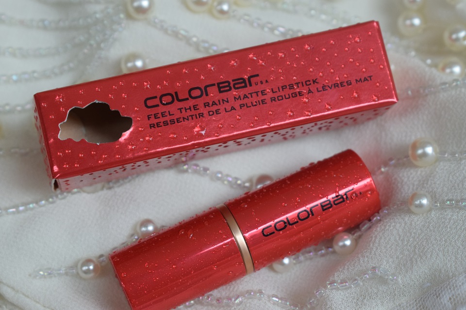 Colorbar Feel The Rain Matte Lipstick 001 Thunder