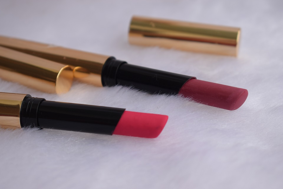 Lakme Absolute Luxe Matte Lip Color With Argan Oil - Grand Fuchsia , Rosy Lips (4)