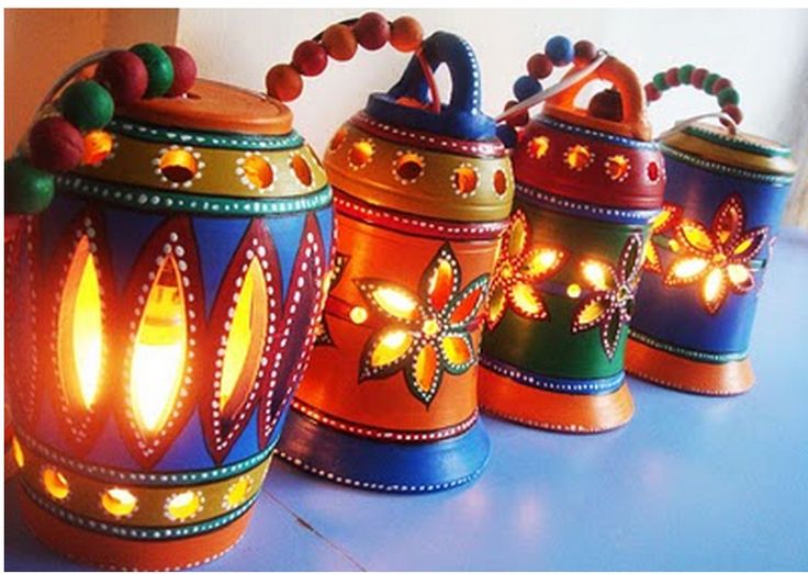 Terracotta Lamps