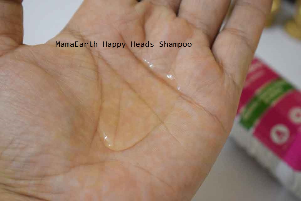 Texture, Color, Consistency Mamaearth Shampoo