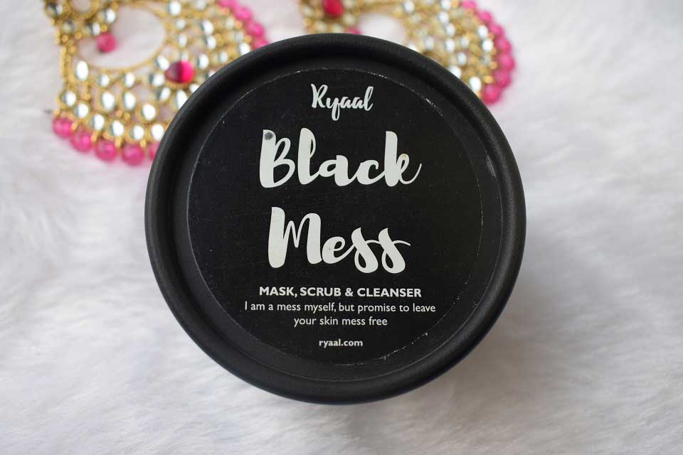 Ryaal Black Mess 3 In 1 Cleanser Scrub Mask Review