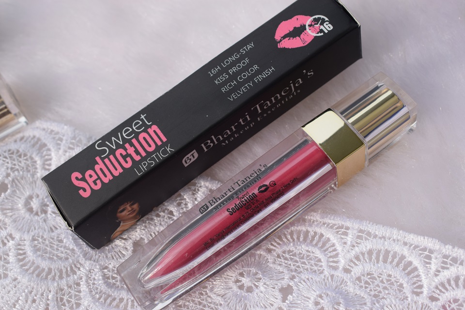 Bharti Taneja Makeup Essential Sweet seductive Lipstick 01