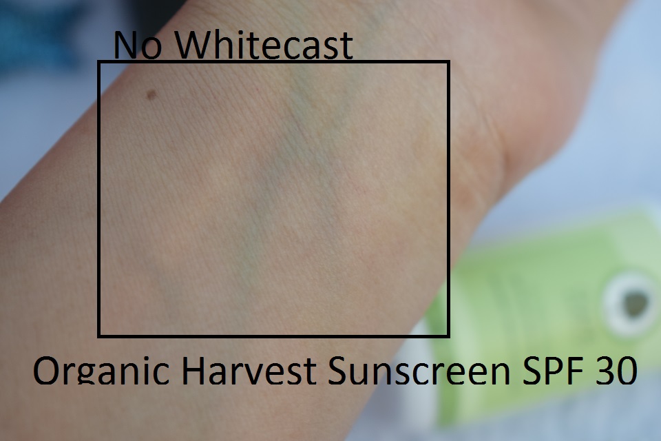 Organic Harvest Sunscreen SPF 30 (2)